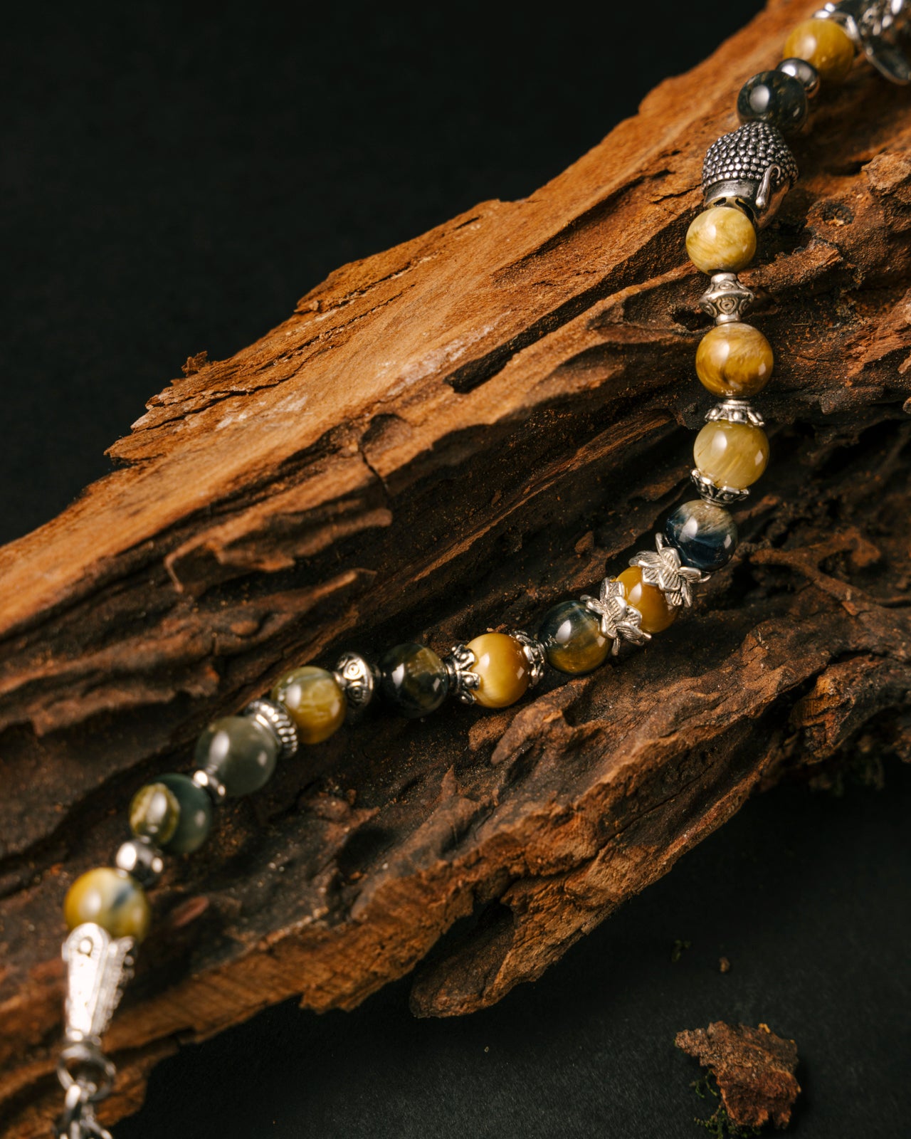 IVAN BASILE catena per pantaloni in pietre dure naturali