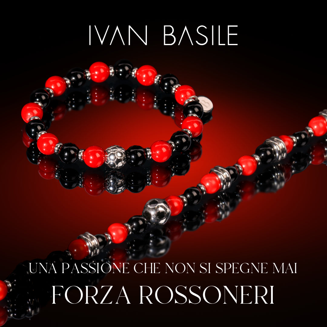 2 ROTE SCHWARZE ELASTISCHE ARMBÄNDER + STAHLHAKEN