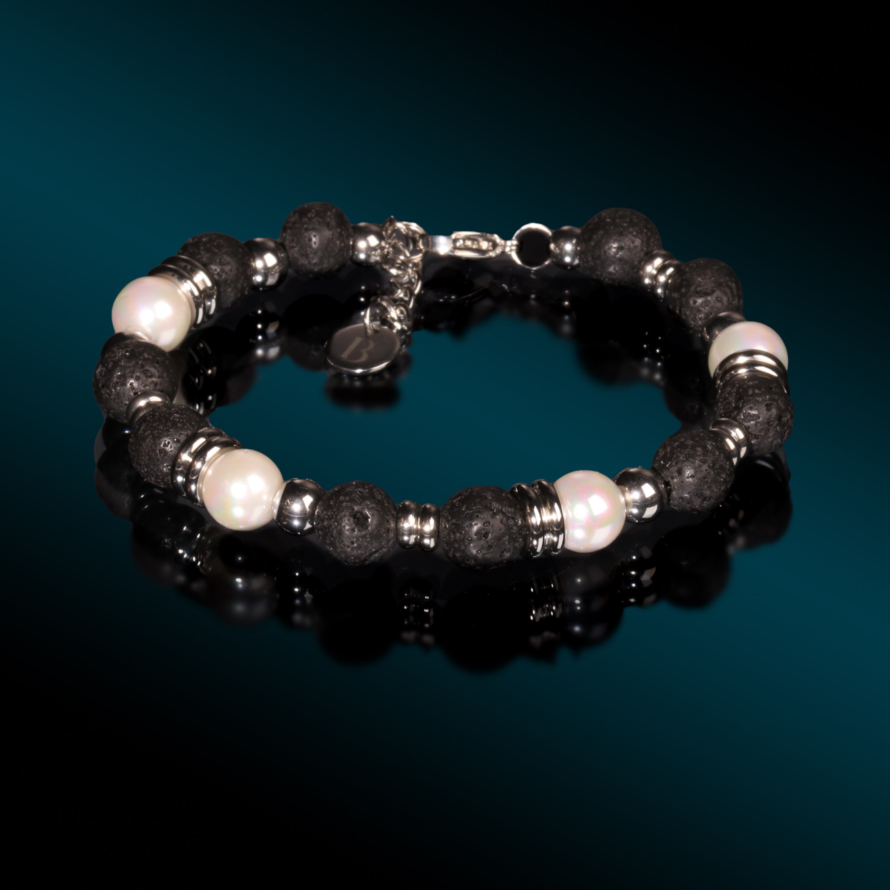 Bracciale con perline turchesi 100% perle turchesi naturali Bracciale con perline turchesi 100% perle turchesi naturali