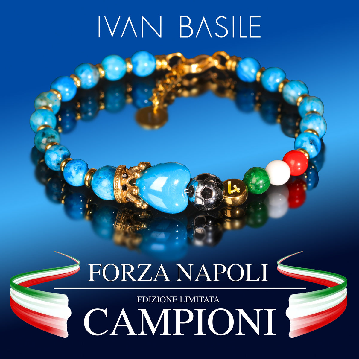 NAPOLI CAMPIONE D'ITALIA GOLD EDITION GANCIO "C"