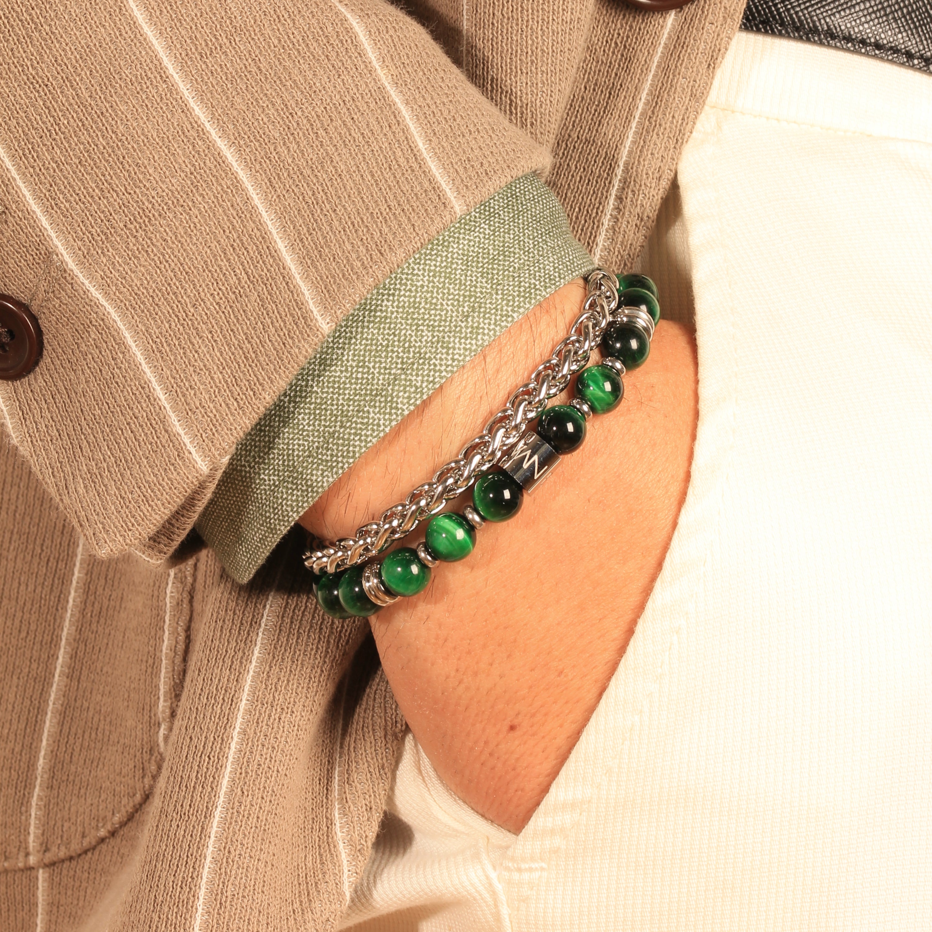 Yazilind Braccialetto tessuto a mano Bohemian Ethnic Style Yazilind Braccialetto tessuto a mano Bohemian Ethnic Style