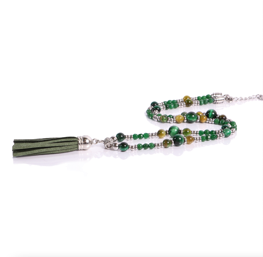 Collana colorata pietre naturali con Perle bianche di fiume, Giada verde e Quarzo verde – ItalianStile srl - Eclettika Gioielli Collana colorata pietre naturali con Perle bianche di fiume, Giada verde e Quarzo verde – ItalianStile srl - Eclettika Gioielli